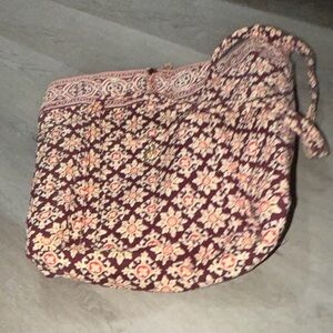 Retired Vera Bradley maroon medallion tote